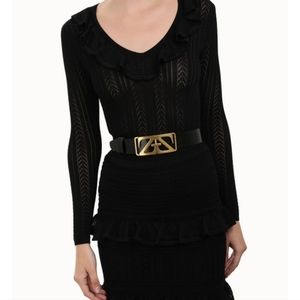 Zimmermann Monogram waist belt